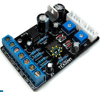 

Free Shipping! VU meter driver board pre-amplifier VU meter db level meter Tube amp chassis Can replace TA7318P
