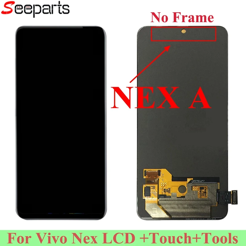 

6.59"For Vivo Nex LCD Display Touch Screen Digitizer Panel Assembly For Vivo NEX A LCD Screen Repair Replacement Parts