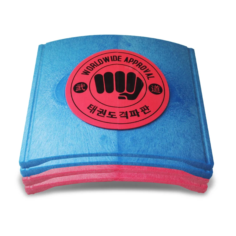 

Tile Taekwondo Board Plate Performance Eco-friendly Weldwood Plate Attack Training can Repeated Use 2 Colors Strength Printing