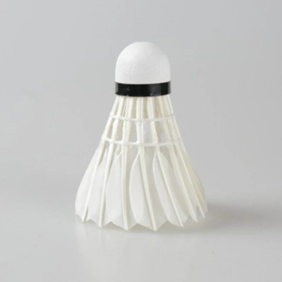 Top-Training-New-White-12pc-Shuttlecocks-Goose-Feather-Durable-Badminton-Ball (1)