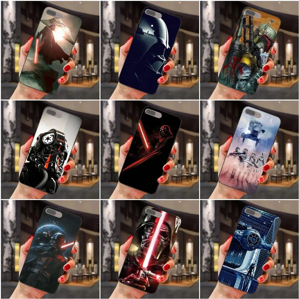 Мягкий модный чехол для Xiaomi Redmi Note 2 3 4 4A 4X 5 5A 6 6A 7 Go Plus Pro S2 Y2 Darth Vader Smoking Star