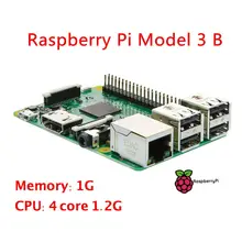 Element14 Raspberry Pi 3 Model B Board 1GB LPDDR2 BCM2837 Quad-Core Ras PI3 B,PI 3B,PI 3 B with WiFi&Bluetooth