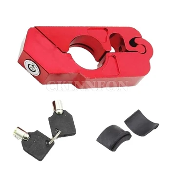 

DHL 50pcs Motorcycle Handlebar Lock Scooter ATV Brake Clutch Security Safety Theft Protection Locks