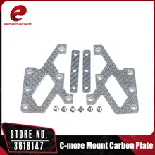 Элемент Airsoft C-более крепление углерода пластины производство углеродного волокна для охоты Wargame EX268