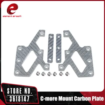 

Element Airsoft C-more Mount Carbon Plate Carbon Fiber Production for Hunting Wargame EX268