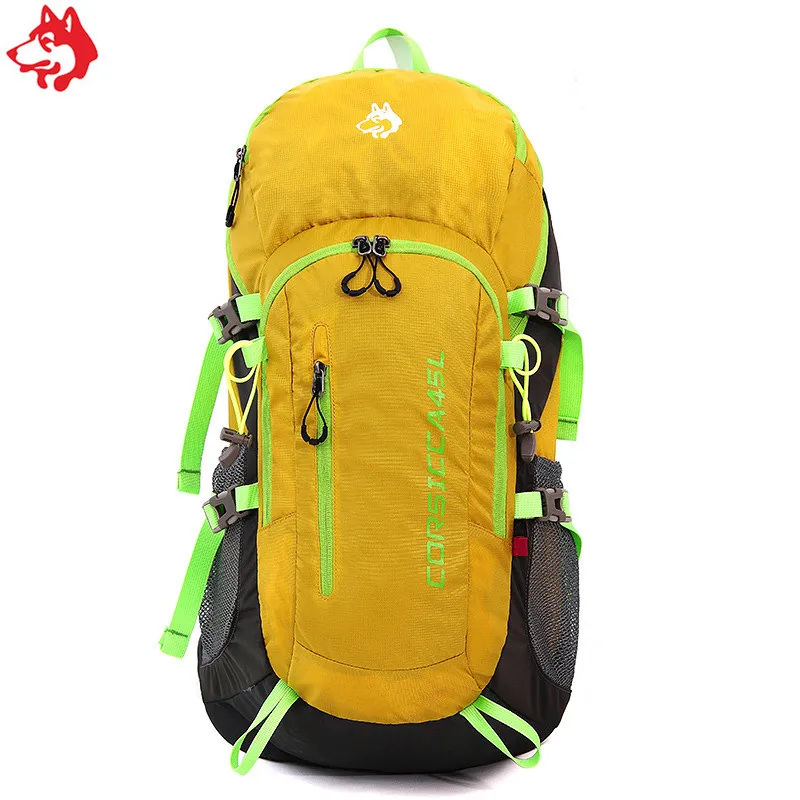 45L Black High Capacity Portable Hiking equipment bag For Outdoor Activities Sports China camping hiking backpack