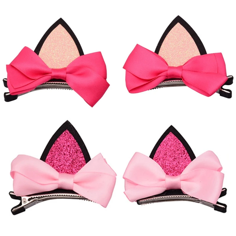 

Fashion Lovely Barrette Baby Hair Clip Cartoon Cat Ears Hairclip Hairpin Baby Girl Hairgrip Accessories