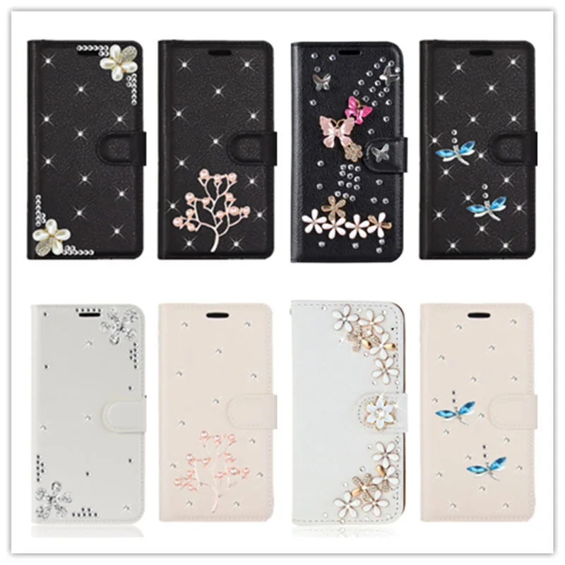 

Mi 8 SE A2 Lite 5C 5X 5S Bling Leather Flip Case For Xiaomi Redmi Redmi Note 6 pro 5 plus 5a 6a S2 Mix 2s Max 2 3 Cover