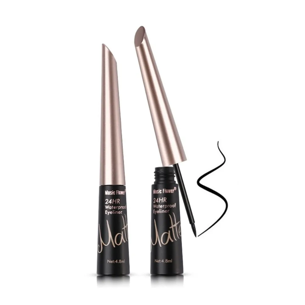 

Waterproof Liquid Eyeliner Pencil Quick-Dry Long-lasting Matte Eye Liner bigger Eye Delineador Black Eyelid Makeup Cosmetic