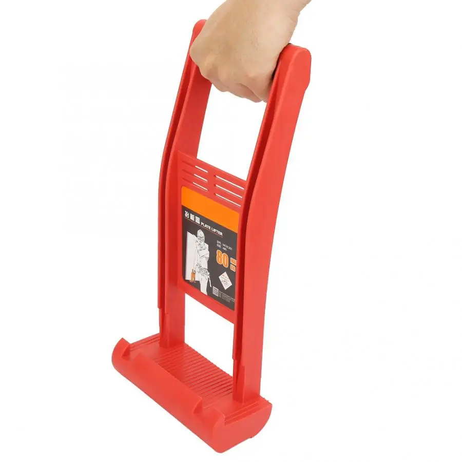 Lifting Board Tool Panel Carrier 80Kg ABS Panel Lifter Board Carrier Plate Plywood Loader with Skid-proof Handle Panel Carrier