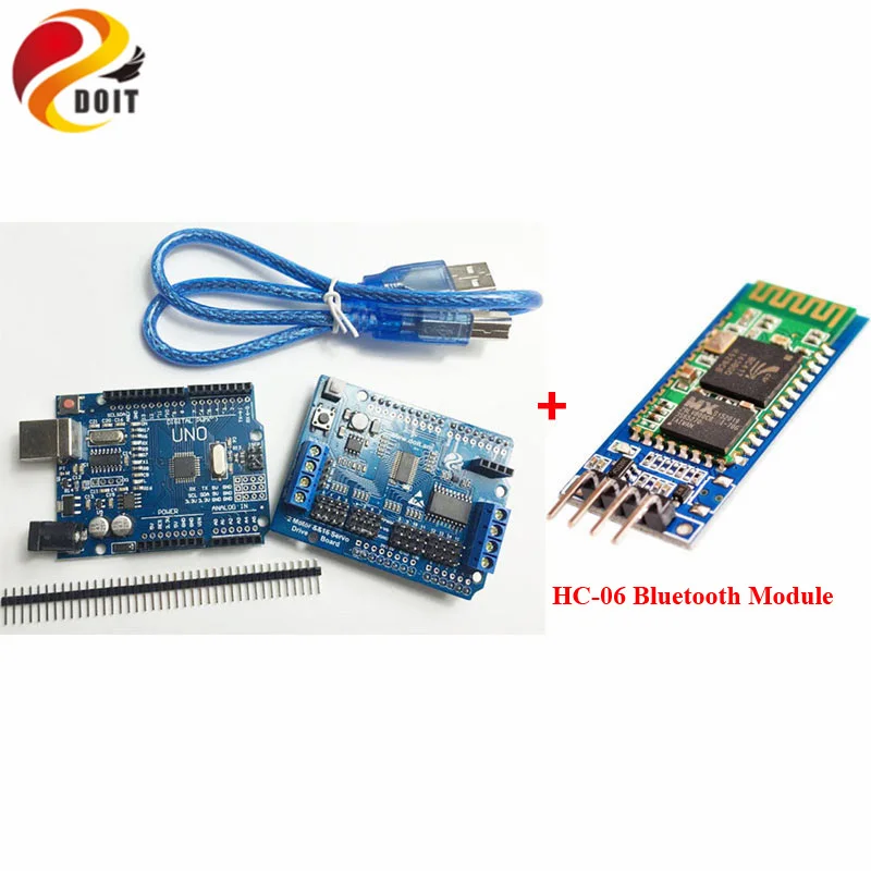 bluetooth arduino robot control board