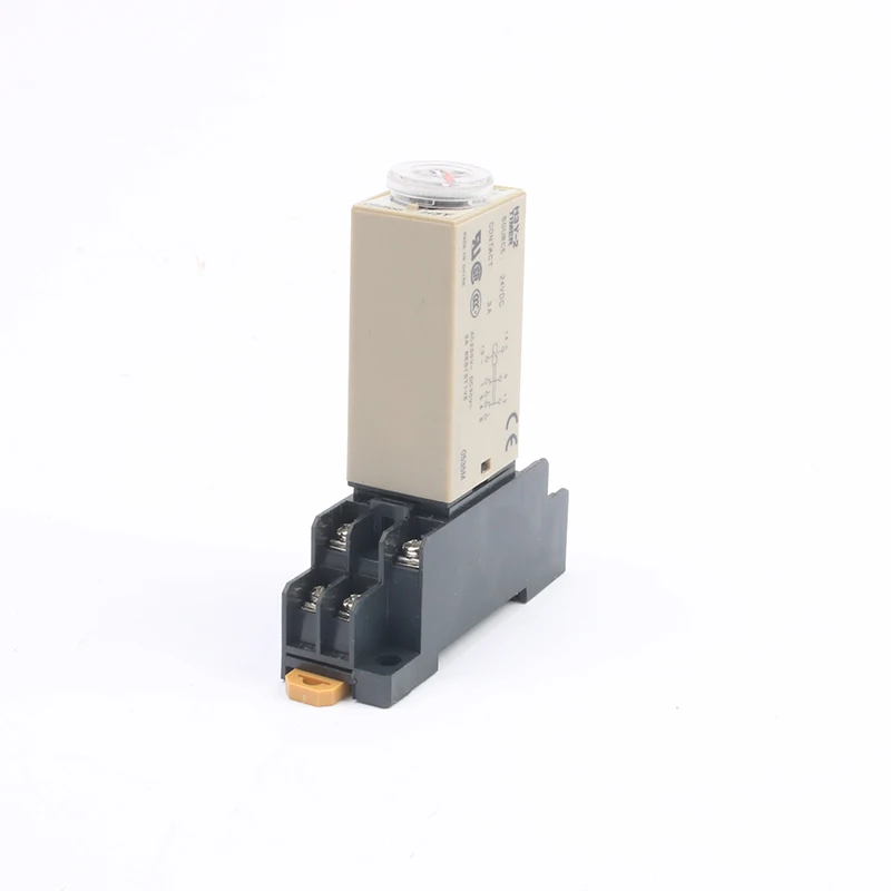 

ST6P-2 timer delay relay with base 8 pin H3Y-2 DC 24V time relay