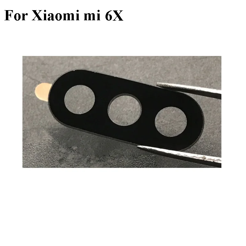 Новинка для Xiaomi Mi 6x6 X Сменное заднее стекло объектива камеры оригинальное Mi6X mi6X