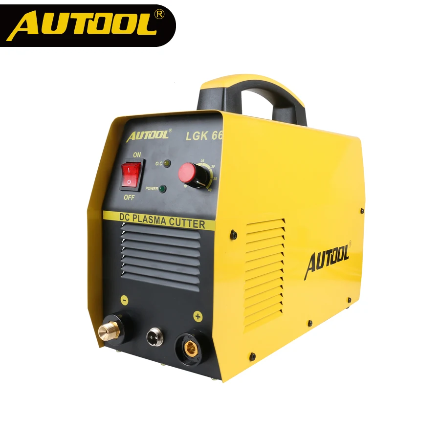 

AUTOOL LGK66 110V Plasma Cutter IGBT DC Invertor Air Plasma Metal Cutting Machine ARC HF Oscillating Cut Metal 1-14mm