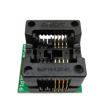 

SOP8 SOIC8 SO8 To DIP8 Programmer Test Socket Pitch 1.27mm IC Body Width 3.9mm 150mil Programming Socket Adapter