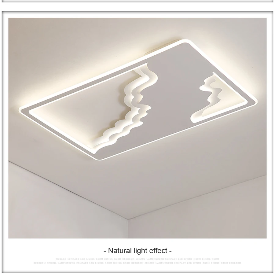 2019 акрил современный светодиодный Потолочные светильники для гостиной спальня столовая потолочный светильник освещение, осветительный