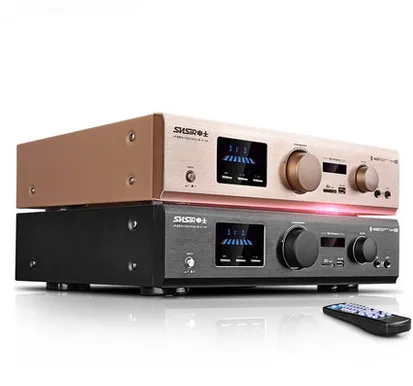 AV 388 / 288 600W 5 1 канальный Bluetooth домашний кинотеатр усилитель звука для караоке