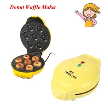 1PC 750W Two-Side Heating Full Automatic Electric Donut Waffle Maker Egg Cake Making Ball Mould Machine FS-508N