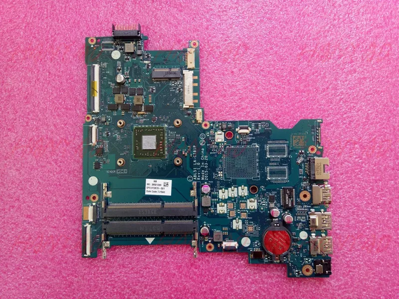 

813970-501 For HP 15-AF Laptop Motherboard Mainboard LA-C781P A6 CPU Free Shipping 100% test ok