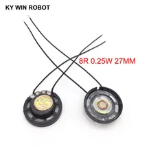 #Special Offers 2pcs/lot New Ultra-thin Toy-car horn 8 ohms 0.25 watt 0.25W 8R speaker Diameter 27MM 2.7CM With Wire #Special Offers 2pcs/lot New Ultra-thin Toy-car horn 8 ohms 0.25 watt 0.25W 8R speaker Diameter 27MM 2.7CM With Wire