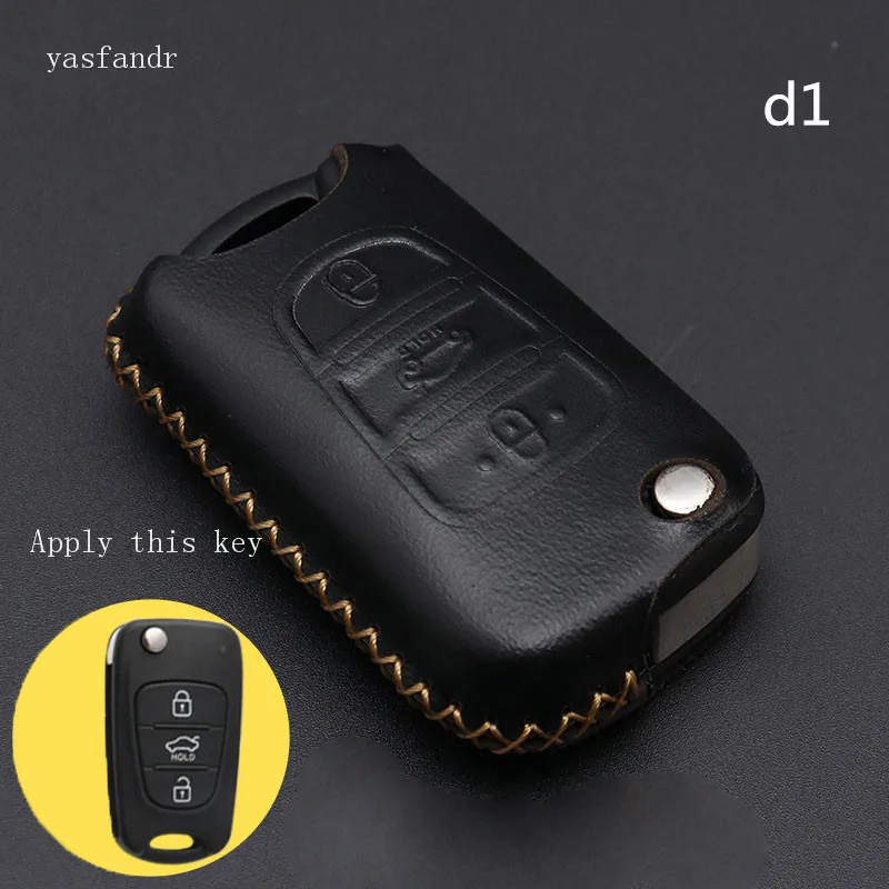 

car accessories key cover case araba aksesuar For Avante I30 IX35 Silicone Remote 3 buttons Folding