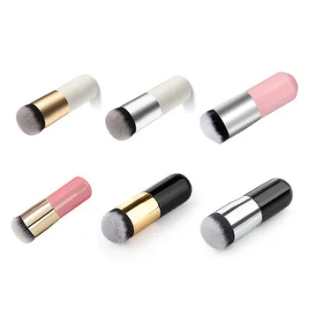 

1Pc Flat Foundation Brush Makeup Brush Pincel Maquiagem Fast BB Flat Cream Make up Brushes Beauty Essential Makeup Tools