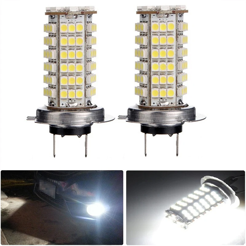 Светодиодный светильник 1156/1157 120SMD белый DC12V супер яркий белый противотуманный светильник с высокой мощностью головной светильник источник света