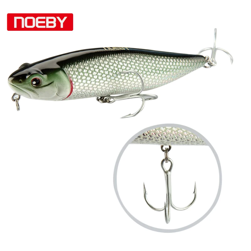 Лидер продаж 2018 рыболовная приманка Noeby Peche 1 шт. для щуки 115 мм 25 5 г Воблер ловли на