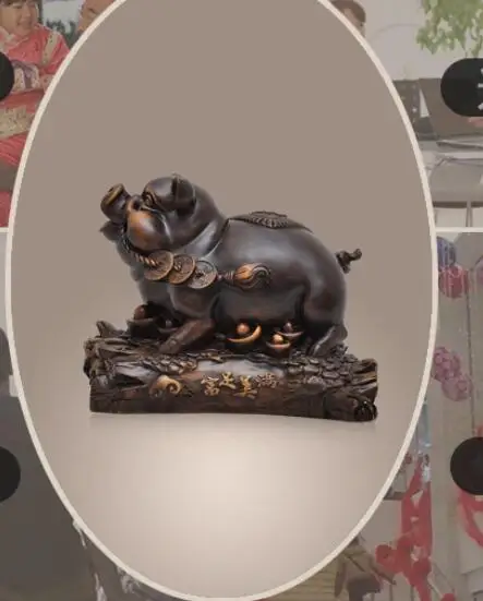 

Resin pig crafts living room decoration ornaments
