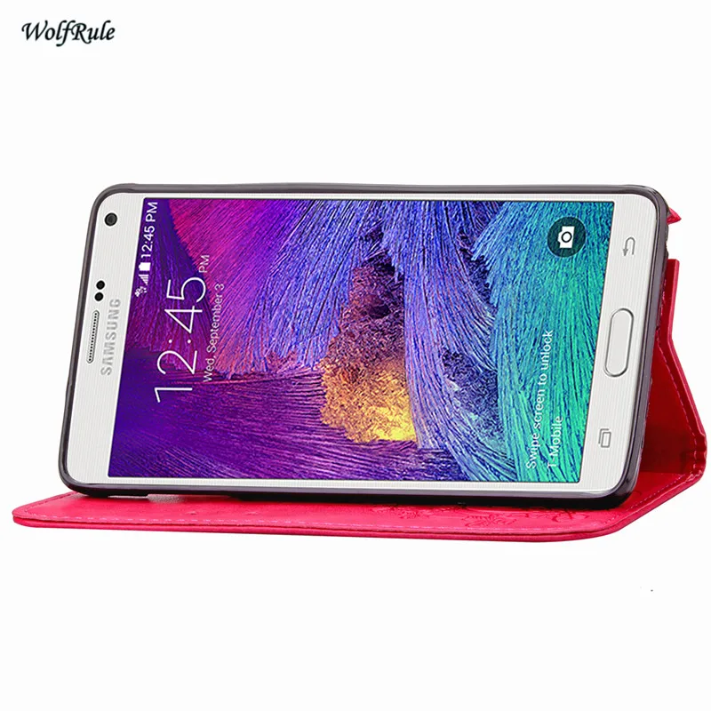 Сумочка wolfrule для Samsung Galaxy Note 4 чехол из искусственной кожи + ТПУ N9100|case for samsung galaxy|case