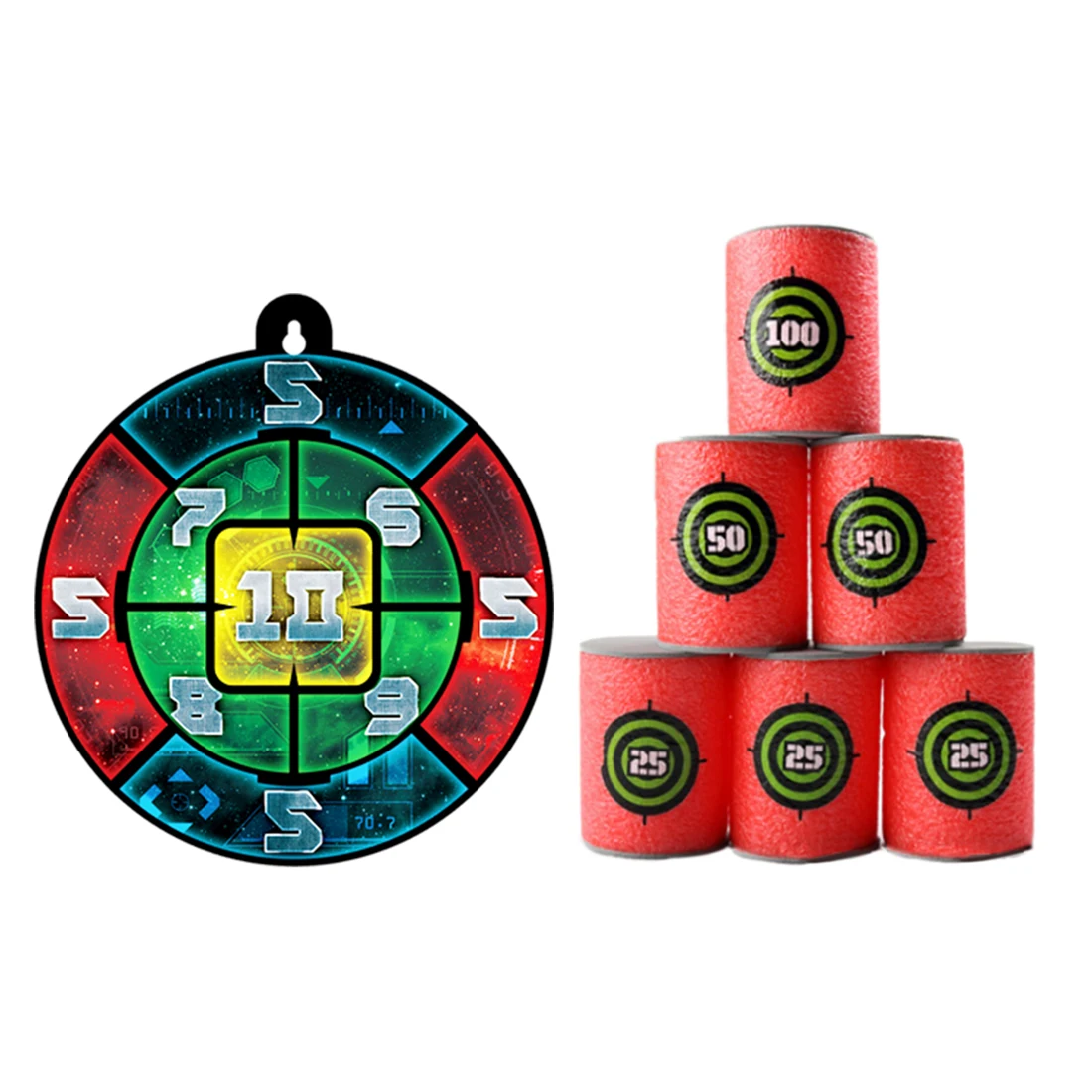 Soft Bullet Dart Board Sucked Type for Nerf N strike Elite Series