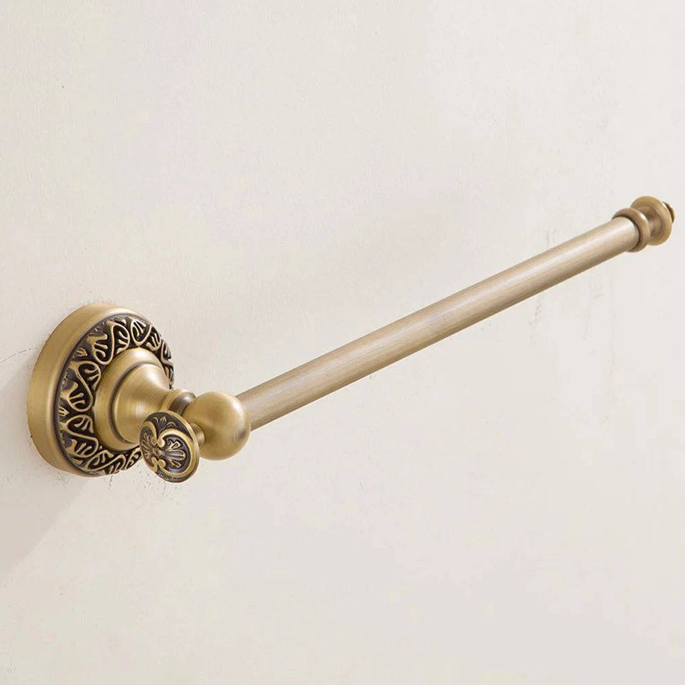 Лейден античный латунный держатель для полотенец Настенный Держатель для ванной комнаты антикоррозийный прочный держатель для полотенец вешалка для полотенец аксессуары для ванной