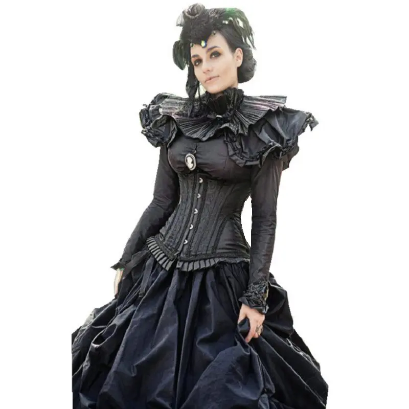 

Customer-made!17 Century Vintage Costumes Steampunk dresses Gothic Dress Renaissance Dresses Cosplay Halloween Dresses C-1202