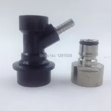 Homebrew нержавеющей carbonator Кепки и корнею банально Корнелиус бочонок-флюид Бал Блокировка отключите-1/" Барб для conry бочонок