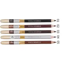 3 шт./компл. двуглавый Водонепроницаемый карандаш для бровей Макияж Долгое легко носить бровей усилители бровей ручки косметическое средство комплект