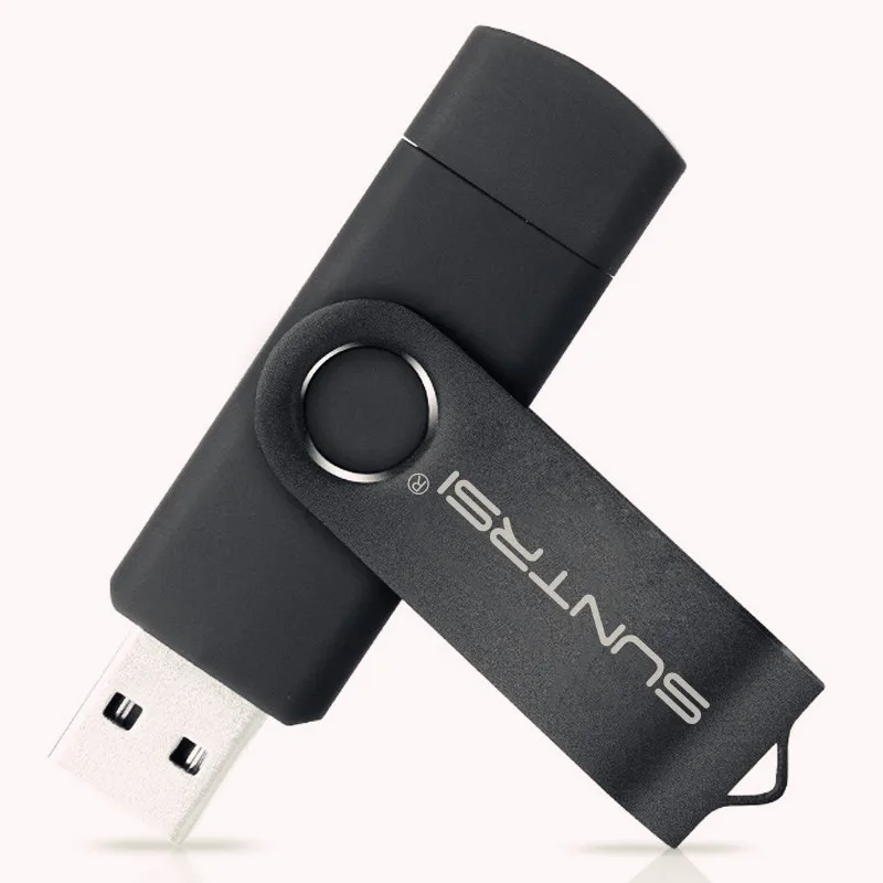 Suntrsi usb флешка 64 ГБ 32 флеш накопитель OTG Внешняя память 16 Гб Флешка 8 для смартфона