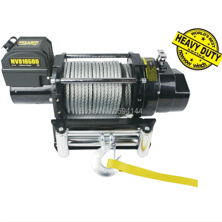 2015 Off Road Enthusiasts Essential Winch NOVAWIN Winch 16500lbs 12V