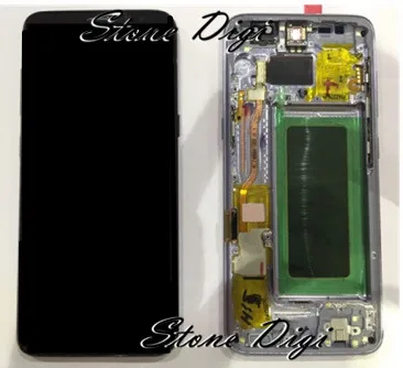 

Original LCD DIsplay Panel Touch Screen Digitizer Assembly For Samsung Galaxy S8 G950 G950F SM-G950 SM-G950F +Frame Free Tools
