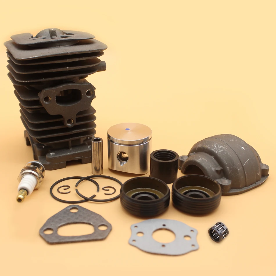 Details about / Piston Ring Muffler Gasket Kit For Husqvarna 136 136LE 137 137E Chainsaw Parts