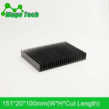 

LED Aluminum Heatsink Plate 80W 60W Radiator Cooling Cooler Fit Transistor IC Thermal Conductivity LED Radiator Electronics