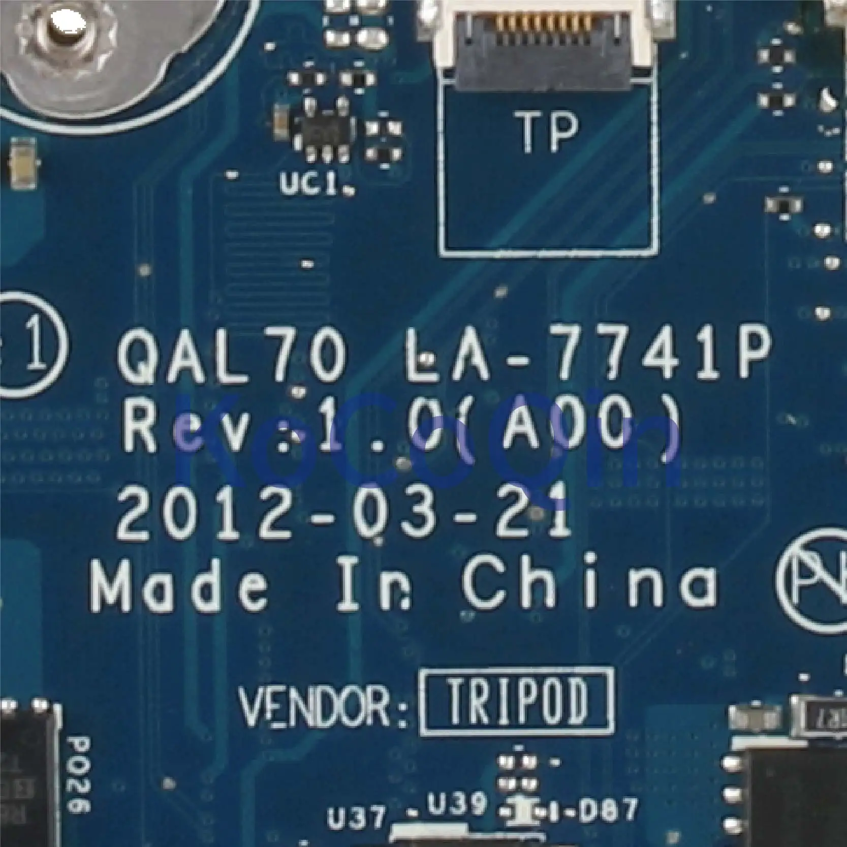 Laptop Motherboard para Dell Latitude E6430s Kocoqin E6330 I32350m Mainboard Cn0vvt4m 0vvt4m Qal70 La7741p Sr0dq - Imagem 5