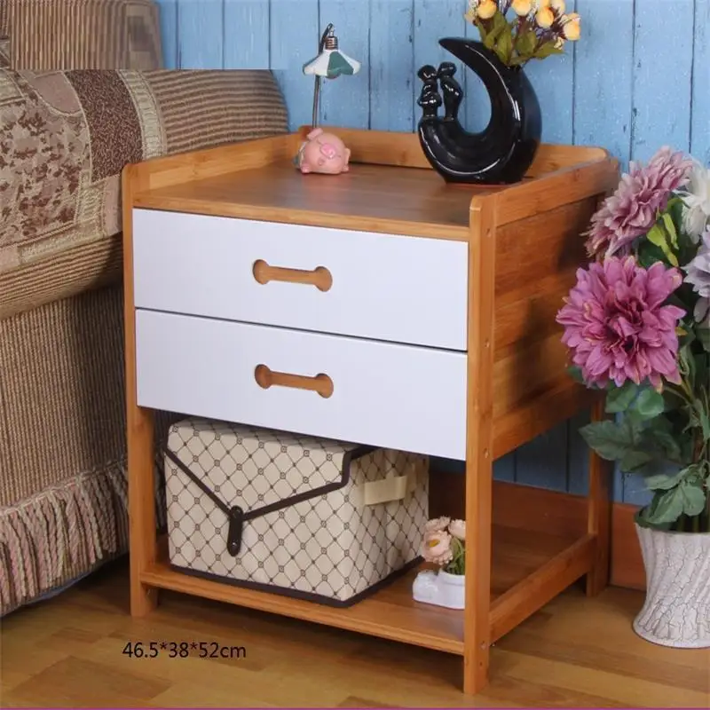 Version AH Veladores Armarios Корейская Cassettiera Legno Европейский деревянный шкаф Mueble De Dormitorio мебель для спальни кварто прикроватный столик - Цвет: Version AH
