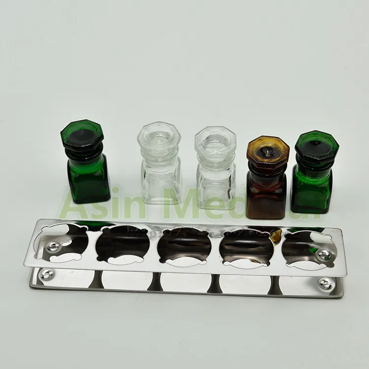 5 шт. акриловые Бутылочки для лекарств|dental holder|acrylic dentaldental color |