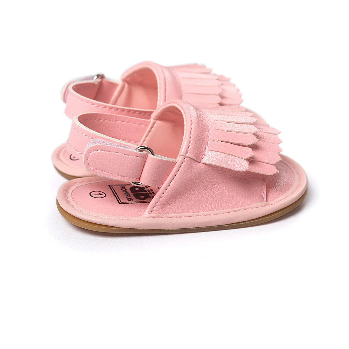1 пара Детские сандалии новые летние модные кисточкой детская обувь с мягкой подошвой и дышащая комфорт красочные TWS0219