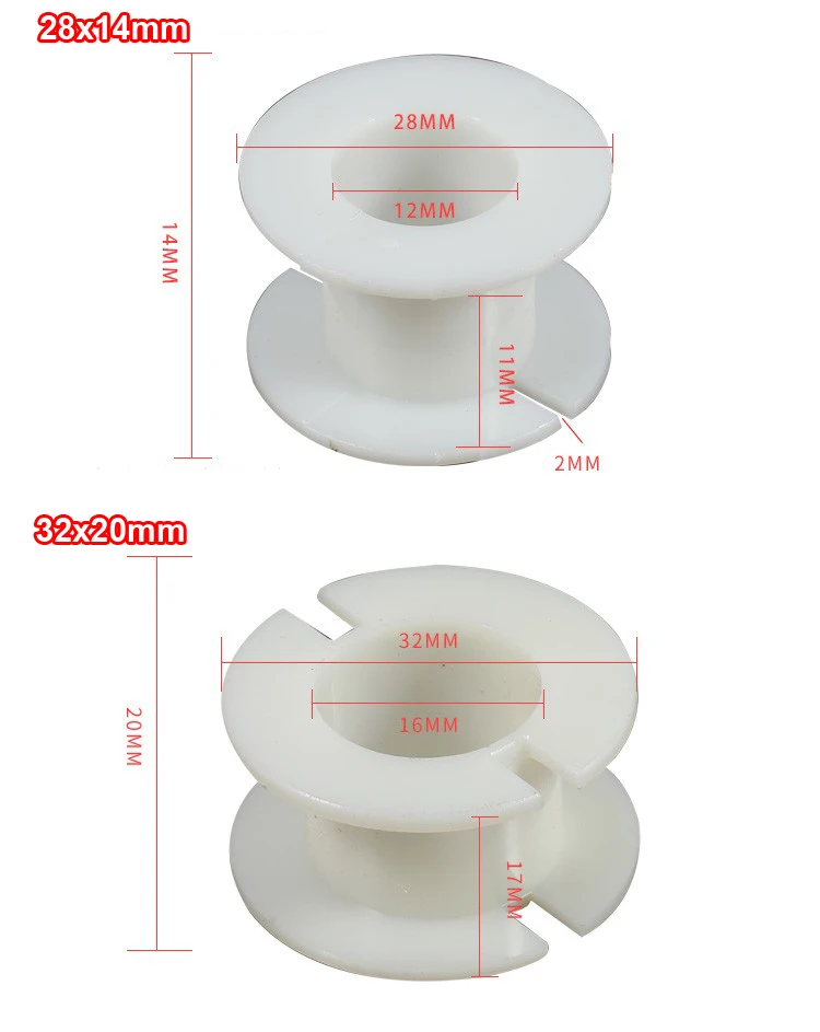 2 шт. 36x19/50x26/60x32 мм круглый индуктор обмотки рамы усилитель кроссовер бобины провода катушки утолщенной индуктивности Скелет# белый