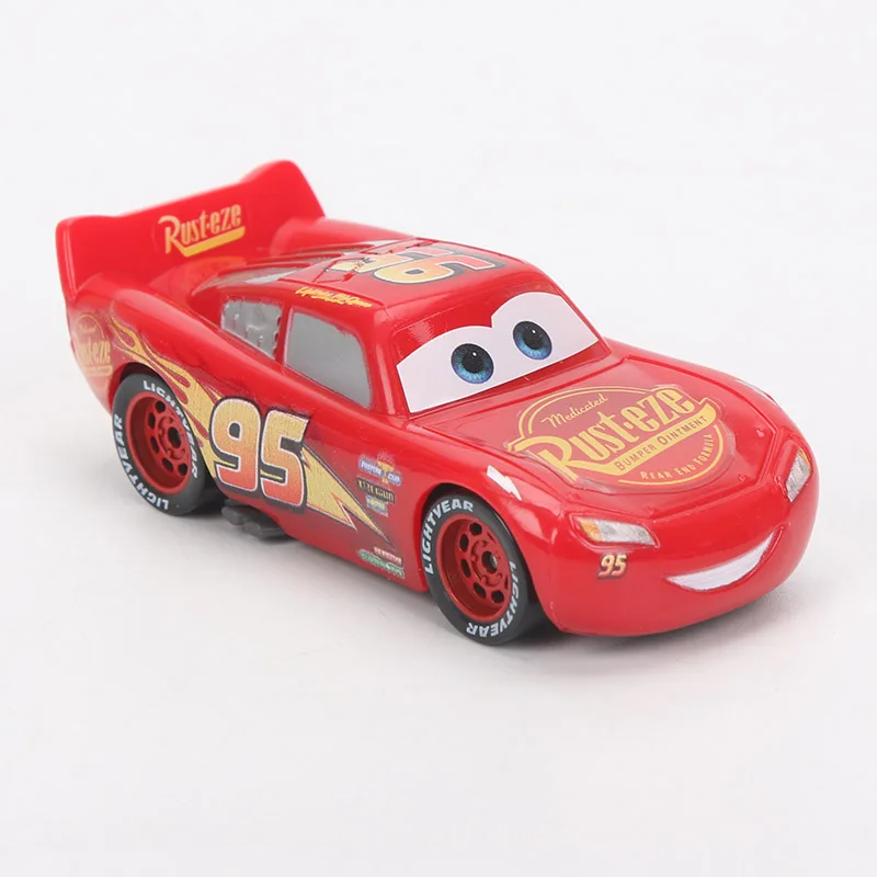 4 шт. Disney Pixar Cars 3 игрушка базовый автомобиль McQueen Black Storm Jackson Curz 1:64 быстрый и