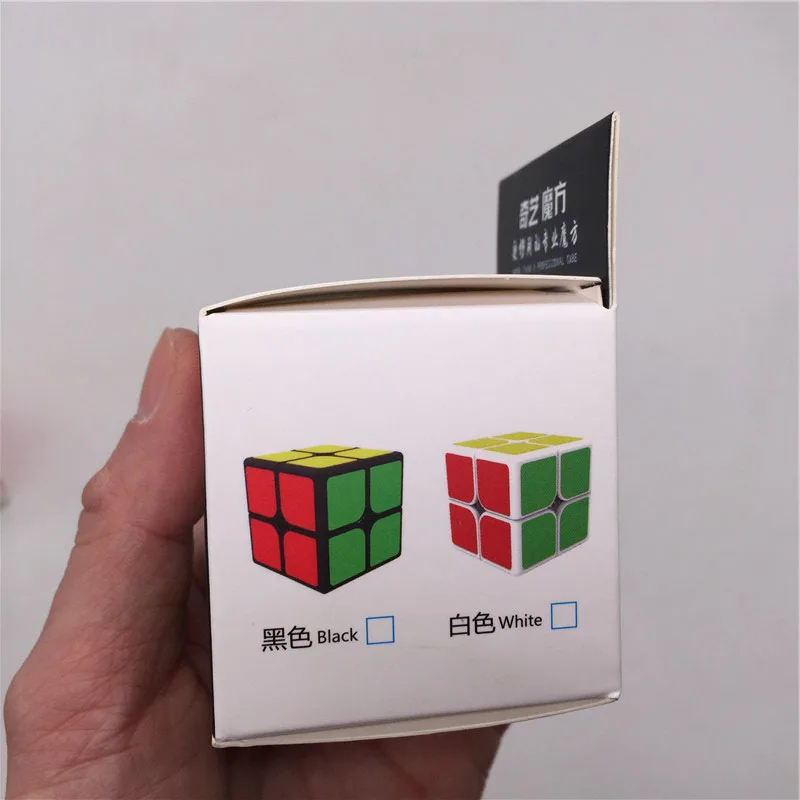 QIYI QIDI 163 Magic Cube Профессиональный 2 х 2X2 Стикеры 50 мм Скорость Magic Cube Дети головоломка обучения Классические игрушки MF206