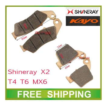 

shineray x2 x2x 250cc zhenglin mx6 kayo t4 t6 off road motorcycle dirt pit bike front rear brake pads accessories free shipping