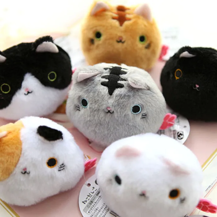 Peluche Japonaise Dessin Anime Chat Sushi Kutsita Nyanko Chat Cosplay Mini Poupees Mignonnes 6 Styles Livraison Gratuite Aliexpress