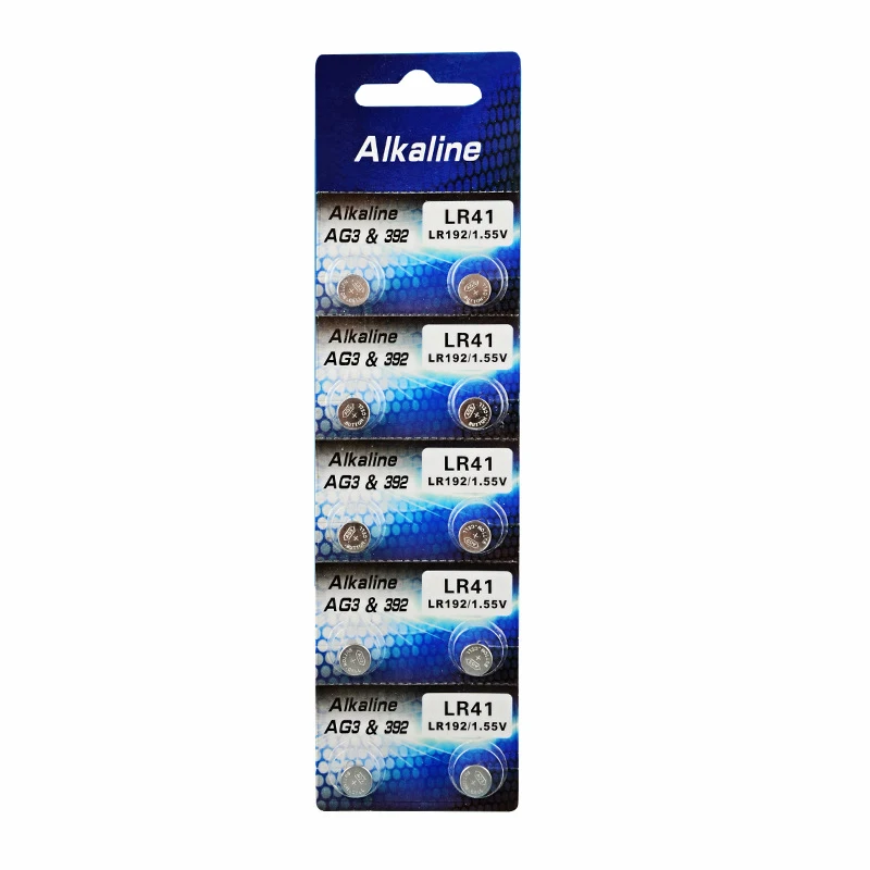 10x AG3 1 55 V часовая батарейка li ion батарейки LR41 192 L736 392 SR736 V36A яркая